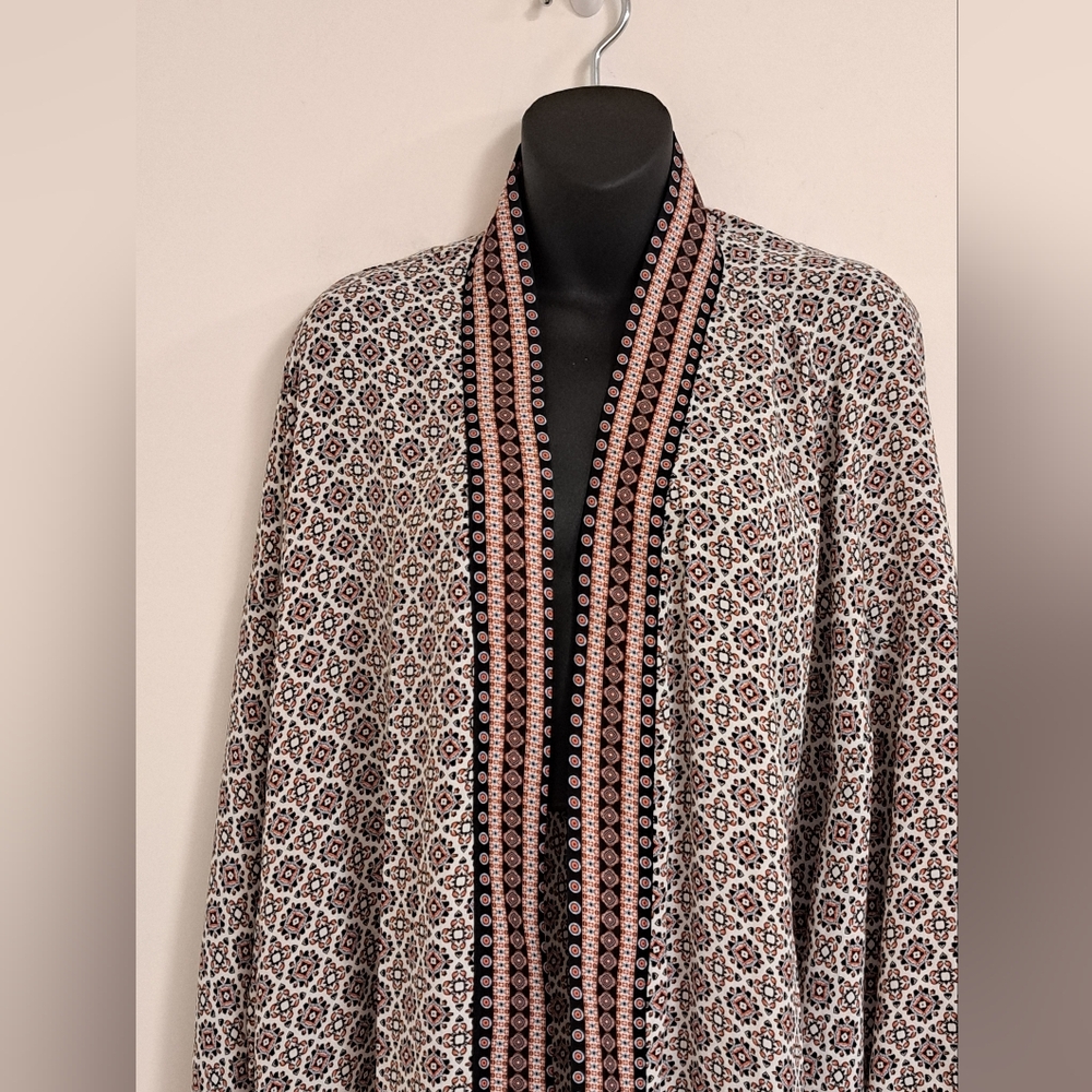 Max Studio Women's Polyestet Patterned Kimono Jac… - image 4